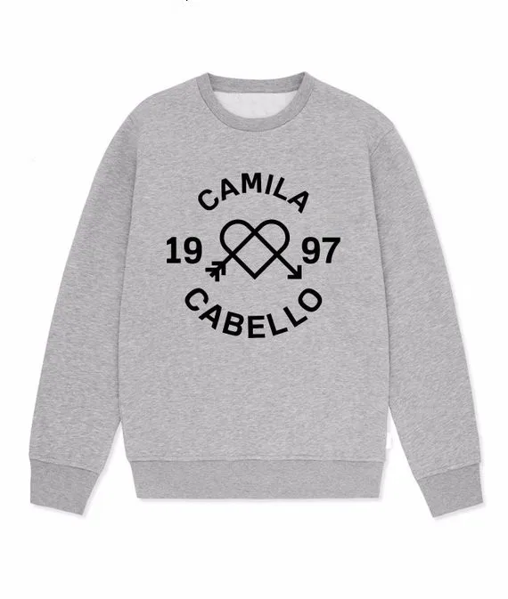 Свитшот Sugarbaby cabila 1997 Cabello Tour Merch Jumper Camila 97 повседневные топы с круглым вырезом
