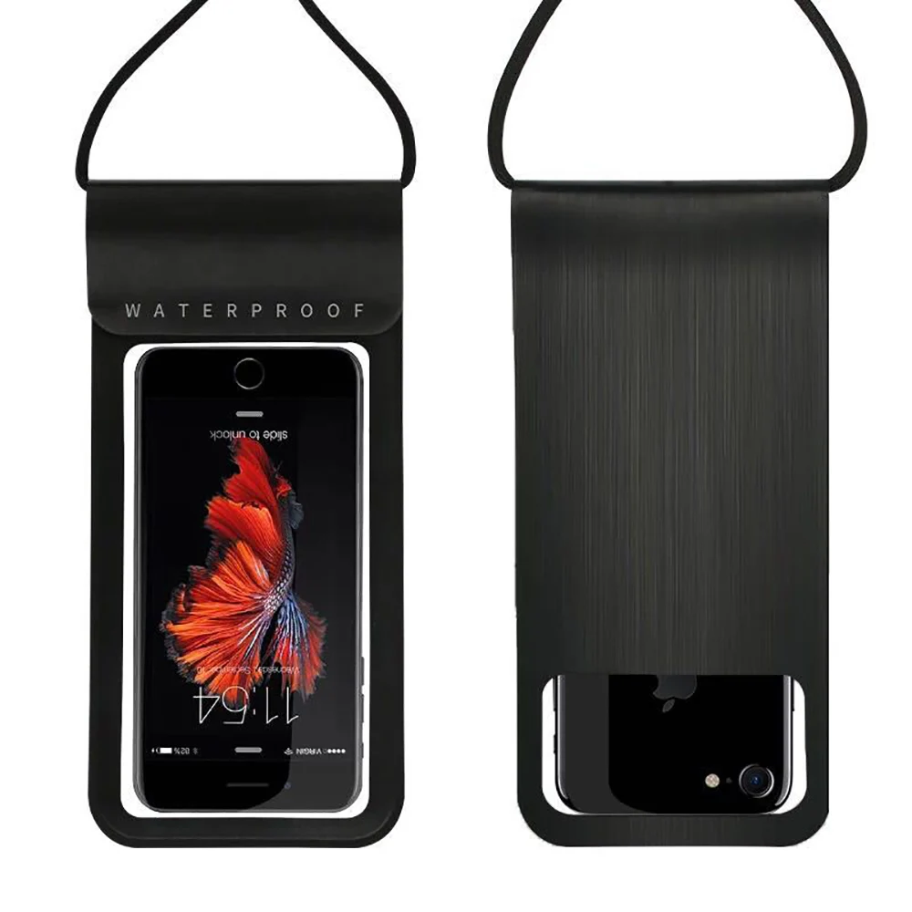Waterproof Phone mobile bag neck pouch Swimming Bag Pouch handyhülle mit band for iPhone 6 7 8 X/8 Plus xiaomi huawei|Сумки для