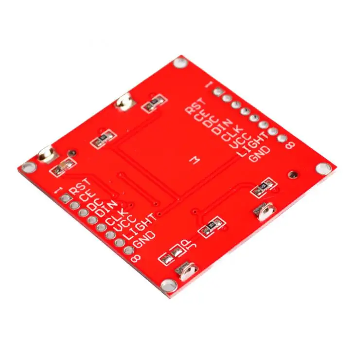 10 шт./лот 84X48 Nokia 5110 ЖК-модуль с синей подсветкой Адаптер PCB Drop | Электронные