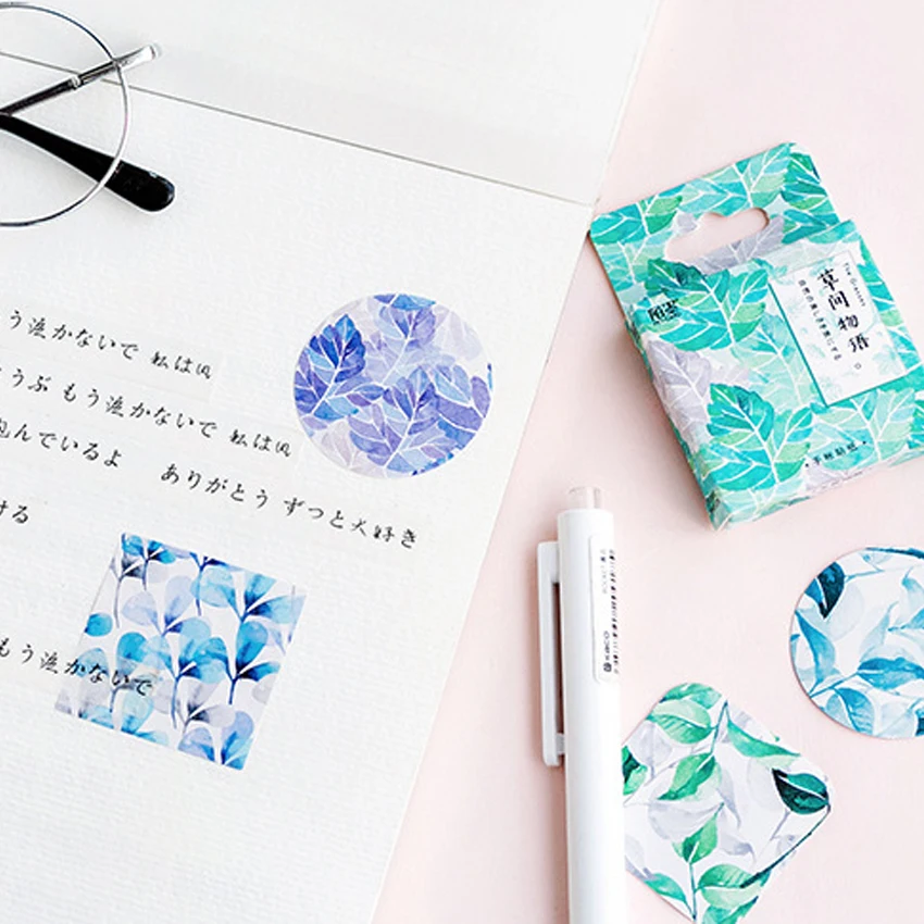 20 упаковок/партия Новый Травяной дневник ручной работы Клейкая Бумажная