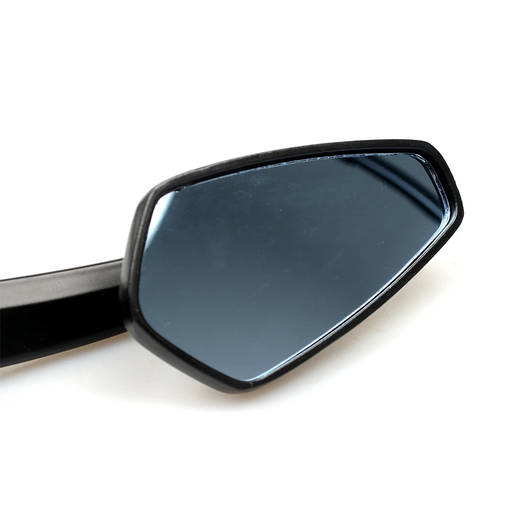 Универсальное черное зеркало заднего вида для мотоцикла боковое Yamaha Tmax 500 530 XJR 400