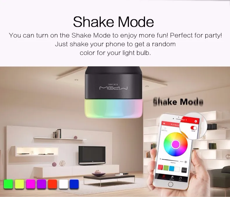 Bluetooth E27 светодиодная RGB Лампочка Свет приложение в телефоне групповой контроль светодиодный затемнения светодиодные лампы Цвет изменение домашний декор рождество освещение