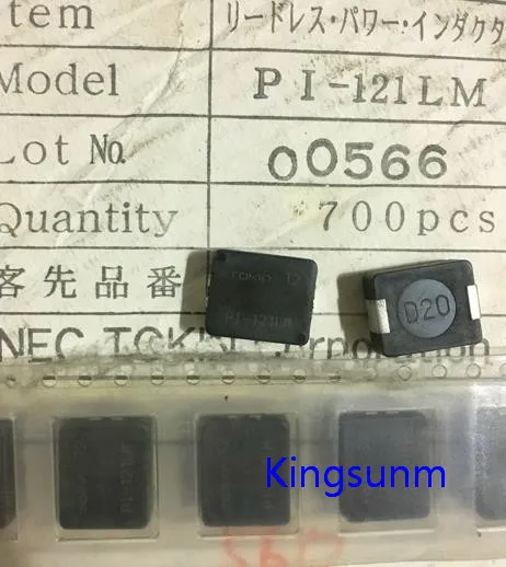 

Free shipping 10pcs New PI-121LM N/TOKIN SMD power inductor 120UH 12*10*6mm