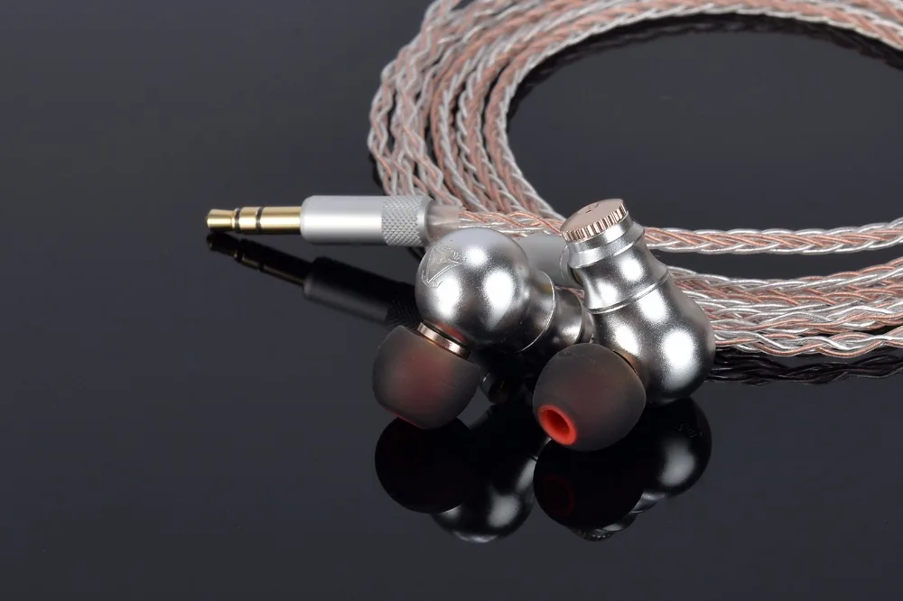 Новинка, наушники MusicMaker KTONEKING, наушники с девятью хвостами, наушники из сплава, наушники из сплава, HIFI Fever Metal, наушники MMCX