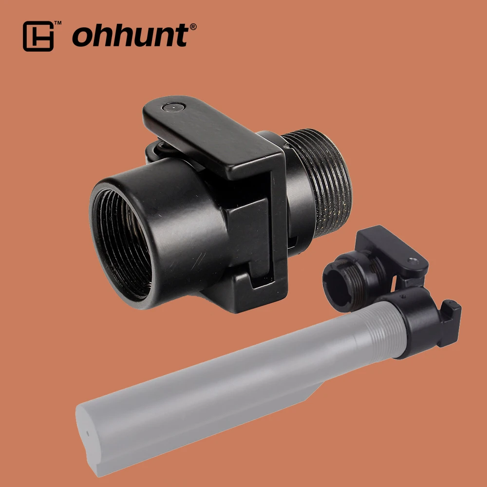 Ohhunt тактический АК Сторона складной приклад запас адаптер Крепление подходит для AR15 AKs M4 A2 принадлежности для охоты