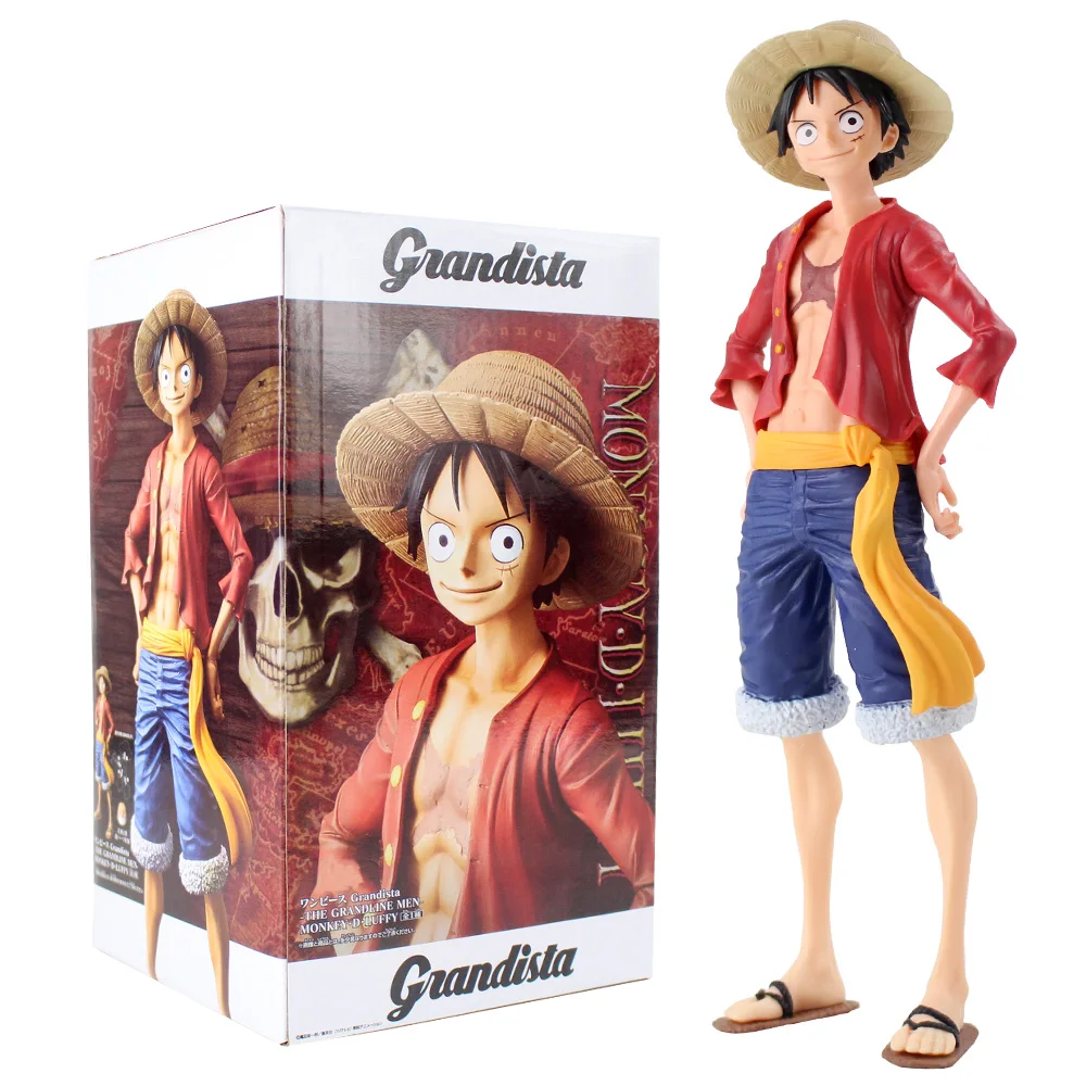27 см Luffy экшн-фигурка из ПВХ Коллекционная модель игрушечные куклы | Игрушки и