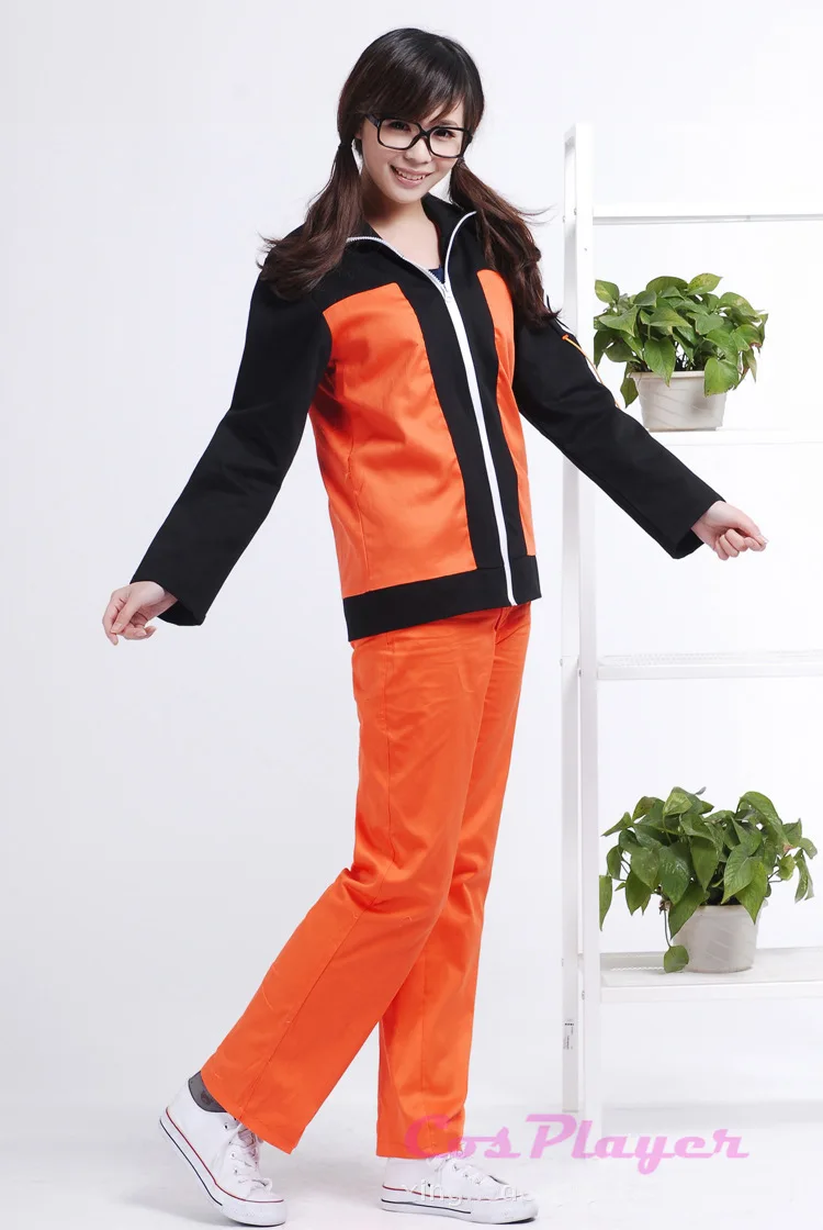 Костюм униформы из аниме кигукос для косплея Наруто костюм Узумаки |