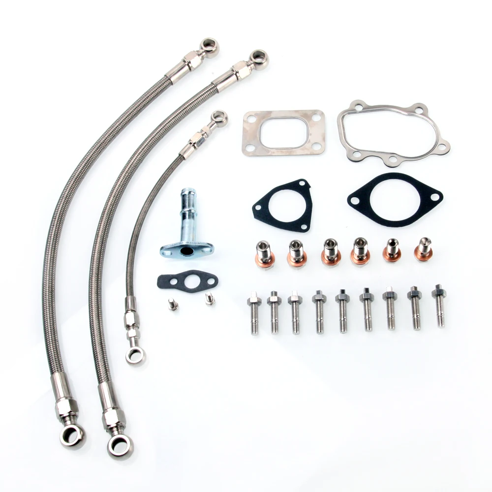Kinugawa турбо масло и водная Линия Комплект для Nissan SR20DET Silvia S14 S15 TD05H TD06SL2