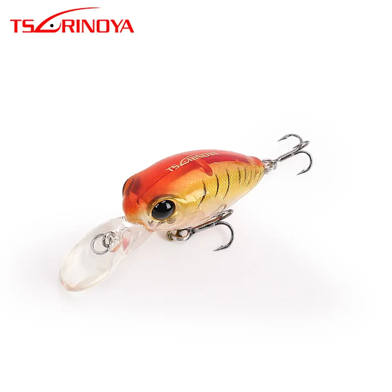 TSURINOYA Crankbait рыболовная приманка 32 мм 2 7 г искусственная жесткая Приманка Minnow Crank на
