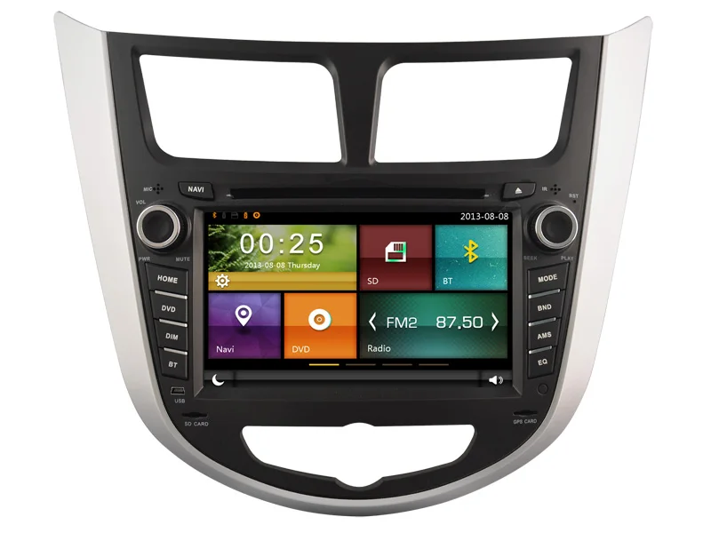 Cartouch (R) для Hyundai Verna 2011 2012 автомобильный Радио DVD GPS навигация с Bluetooth WIFI 3G TPMS Зеркало