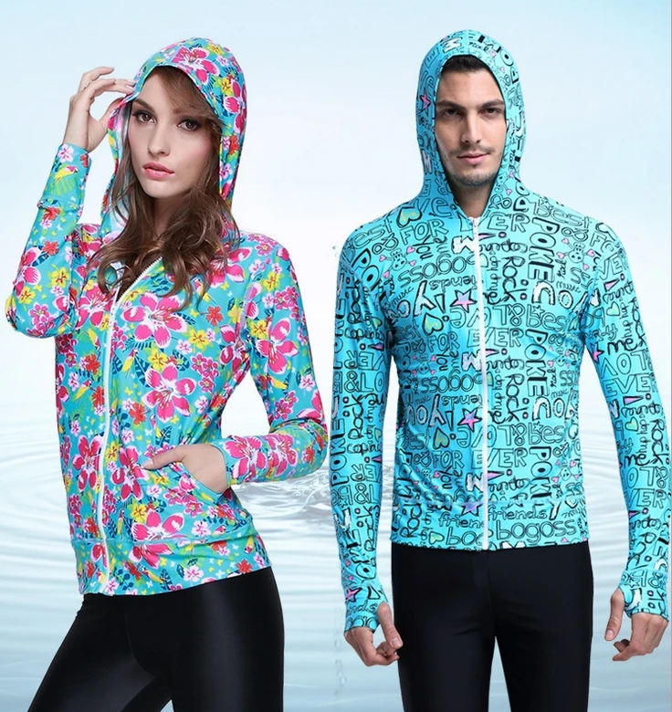 SBART UPF50 Рашгард для рыбалки Сноркелинга плавания серфинга гидрокостюм куртка с