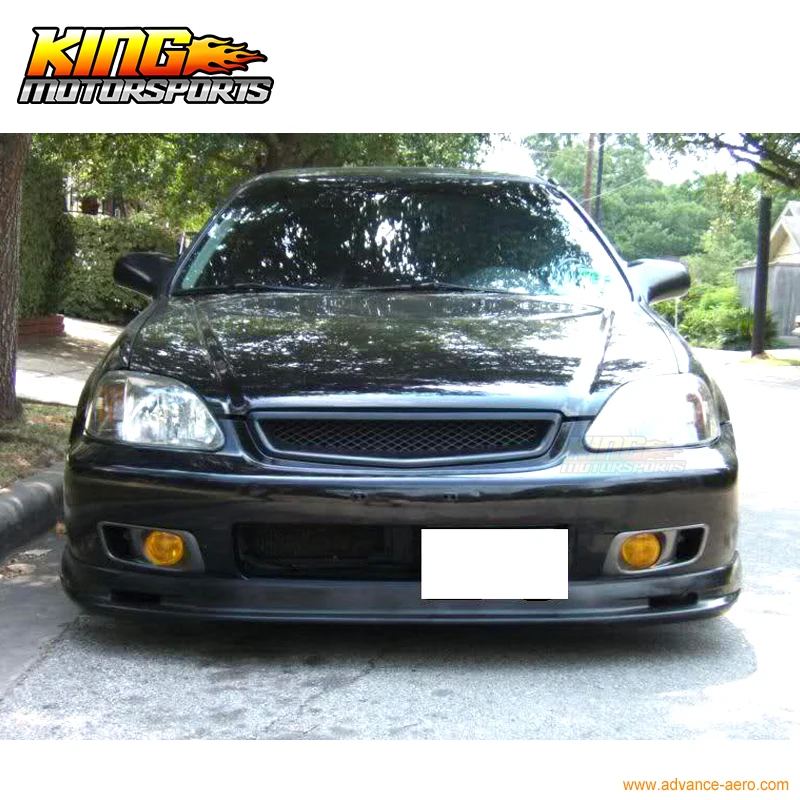 Спойлер на передний бампер подходит для HONDA CIVIC MUGEN 2000 PP Global Бесплатная доставка по