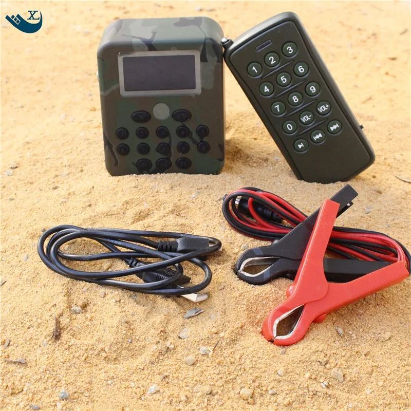 Xilei перепела звуки 200 звуки птиц Dc 12 V 50 W с ЖК-дисплеем Дисплей Mp3 Птица Caller перепелиные звуковые устройства с дистанционным управлением Управление