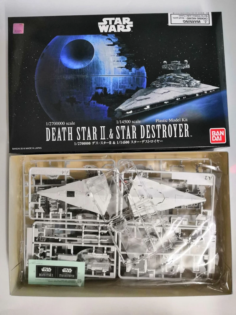 WSTXBD Bandai Звездные войны транспортного средства Звезда смерти II& "Звездные войны", Пластик комплект ПВХ Фигурки Brinquedos куклы игрушки Figurals