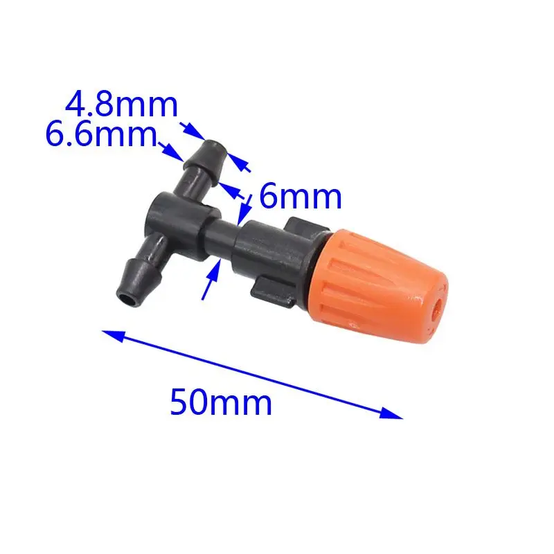 Теплица Капельное орошение Оранжевый Распылитель капельницы Сад Орошение