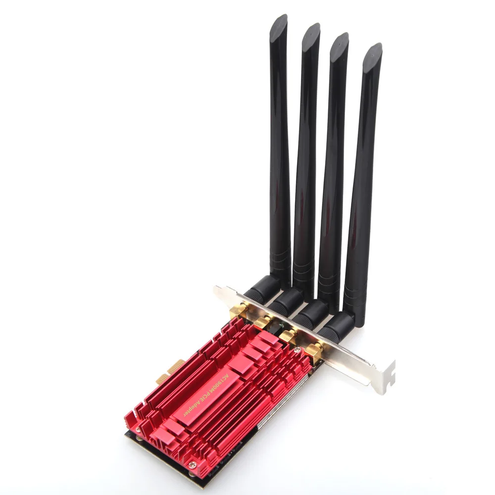 CHANEVE BCM4360 чипсет 1900 Мбит 2,4 ГГц 5 ГГц беспроводной адаптер 802.11AC PCI-E Двухдиапазонная Wi-Fi сетевая карта для настольных компьютеров