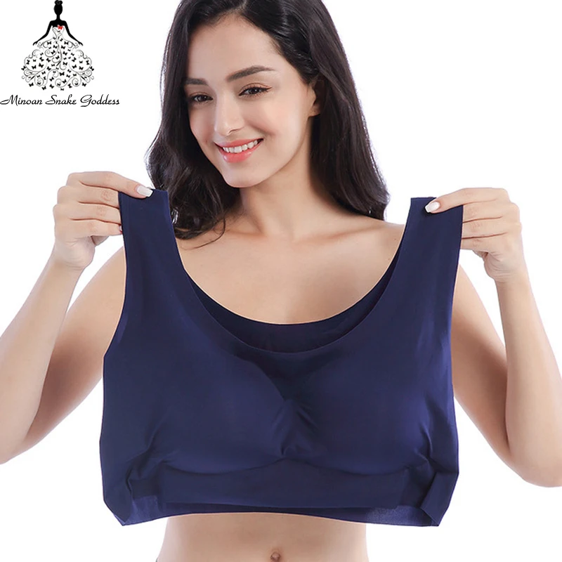 Плюс Размеры бюстгальтер для Для женщин 3XL 4XL 5XL 6XL пуш-ап без косточек бесшовное белье нижнее белье Большой Размеры бюстгальтер Soutien ущелье femme