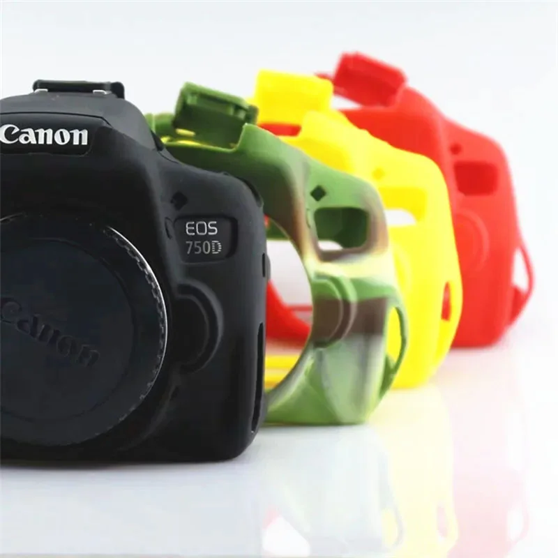5D2 7D Регулируемый непрерывный фокус Лен зубчатое кольцо Ремень DSLR видеокамера/EOS 750D силиконовая SLR 750D камера сумка чехол Чехол для телефона защита