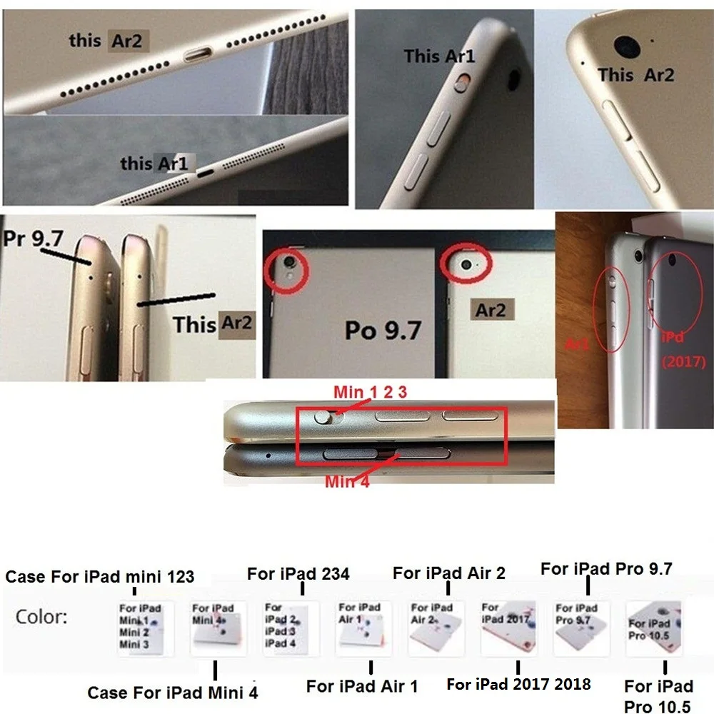Защитный чехол с кошачьими узорами для iPad Air 1 2 234 2017 2018 9 7 Pro 10 5 Mini 1234|ipad pro protective