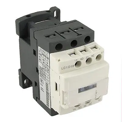

LC1D18Q7C AC Contactor 18A 3 Phase 3-Pole Coil 380V 50/60Hz