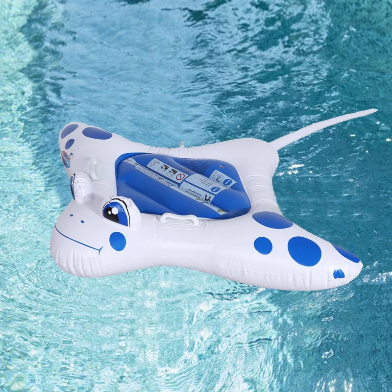 Swimming Pool Sea Floats Toys Inflatable Boat Floating Tool Rafts Ride-ons Devil Fish Buoy Water Part Kid's Chair | Игрушки и хобби