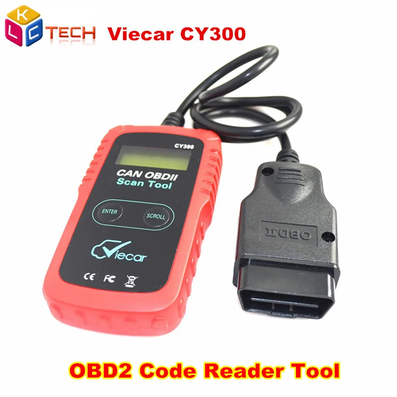 20 шт./лот Viecar CY300 CAN OBDII сканирующий инструмент OBD2 диагностический считыватель
