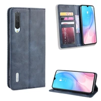for xiaomi mi a3 case xiaomi mia3 wallet flip style vintage pu leather magnet back phone cover for xiaomi mi a3 with photo frame