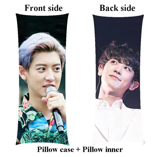 picture Kpop Park Chanyeol long Pillow include inner home hugging body pillow Customize - Цвет: picture