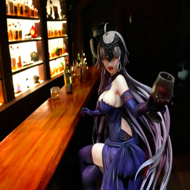 Японские фигурки Fate Grand Order 25 см аниме Alter Jeanne D Arc экшн Drunk Ver набор сексуальных