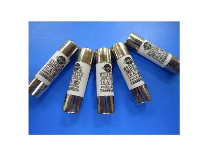

20Pcs 10mm x 38mm 6A 380V Electrical Cylindrical Tube Ceramic Fuse Links