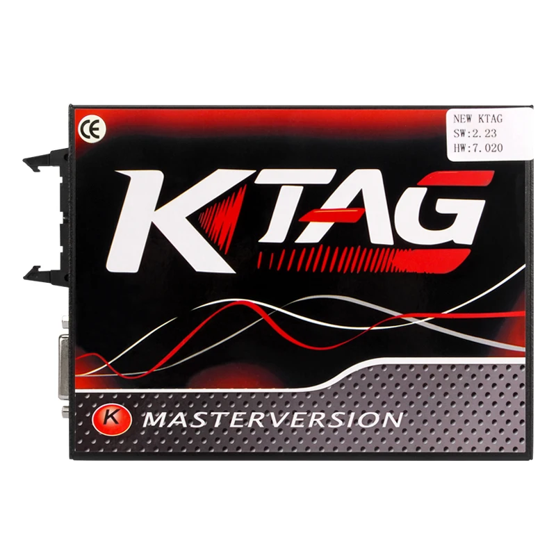 KTAG V7.020 красный ЕС 4 светодиодный K-TAG 7,020 ECU программист онлайн KESS V2 V5.017 V2.47 мастер KESS V5.017 2,47 ECU чип тюнинговый инструмент