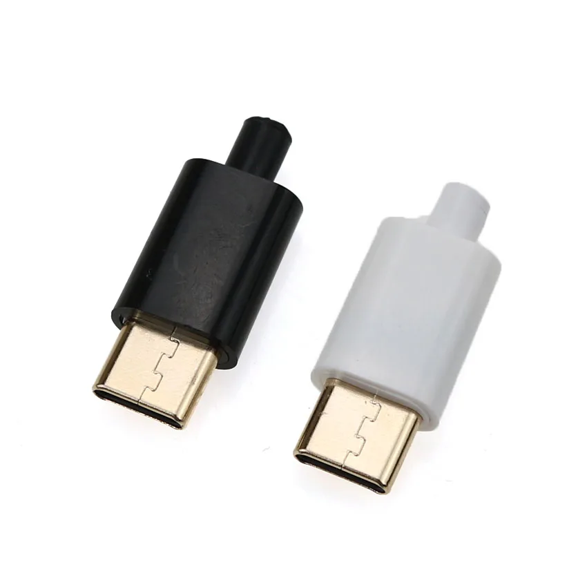 Cltgxdd Micro TYPE C USB позолоченный Штекерный разъем Разъем DIY комплект данных OTG линейный