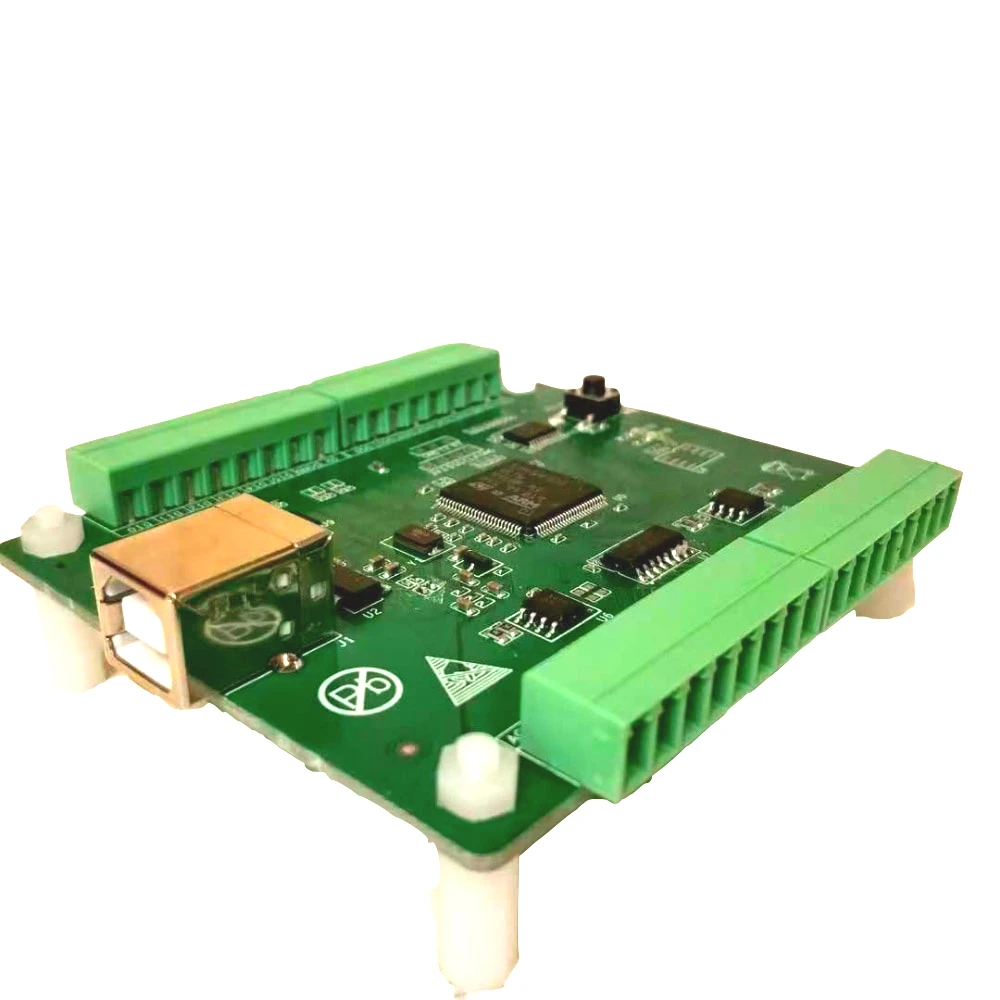 USB DAQ 8AD 2DA 6DI 6DO модуль сбора данных 0 5 в аналоговый VC C Qt питон коды Win10|Детали и