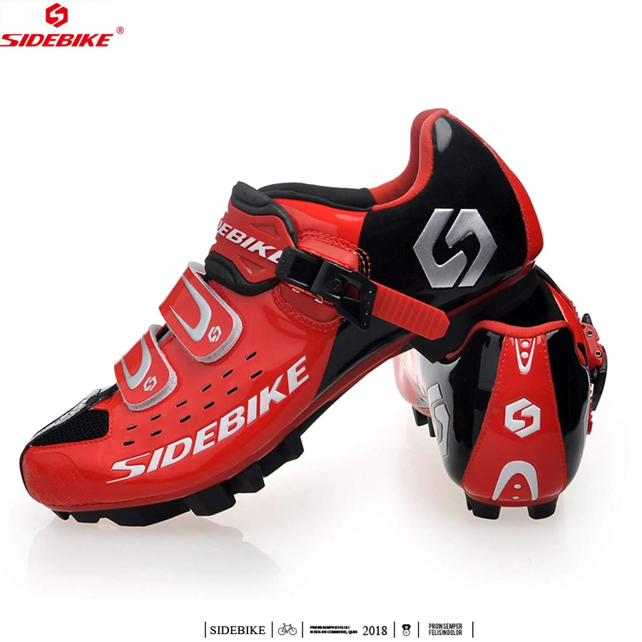 Горячая Распродажа, Sidebike MTB велосипедная обувь, обувь для горного велосипеда, Мужская дышащая велосипедная спортивная обувь, черные кроссовки