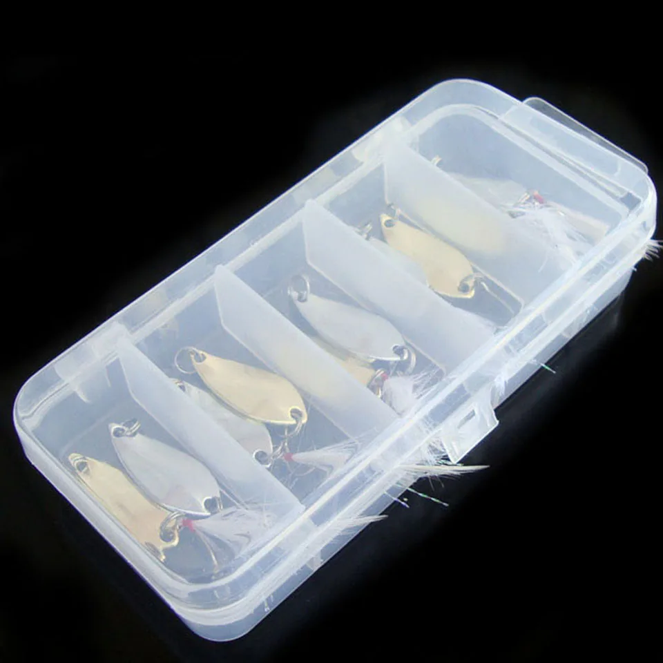 10 шт./лот рыболовная приманка ложка искусственная Спиннер металлическая