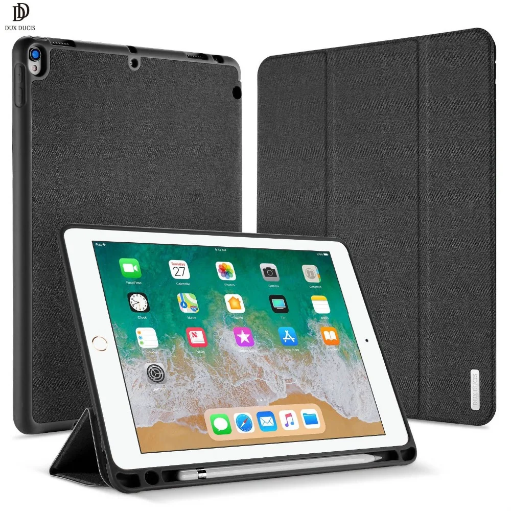 DUX DUCIS PU кожаный чехол для iPad Pro 10 5 магнитный стенд смарт-чехол дюймов 2017 с