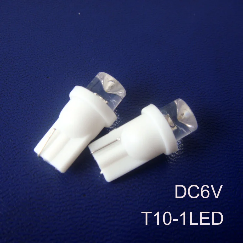 

High quality 6v led Instrument light,T10 w5w 194 168 led pilot lamp,6.3v led bulb car free shipping 20pcs/lot