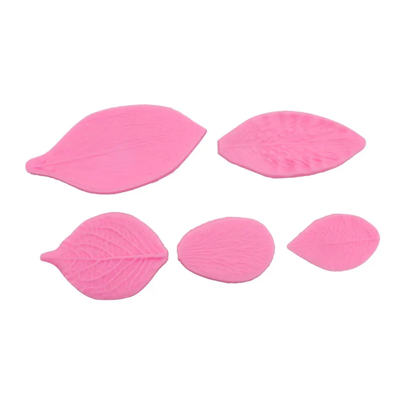 Filbake 5 шт. инструменты для украшения тортов из мастики силиконовая формочка в виде