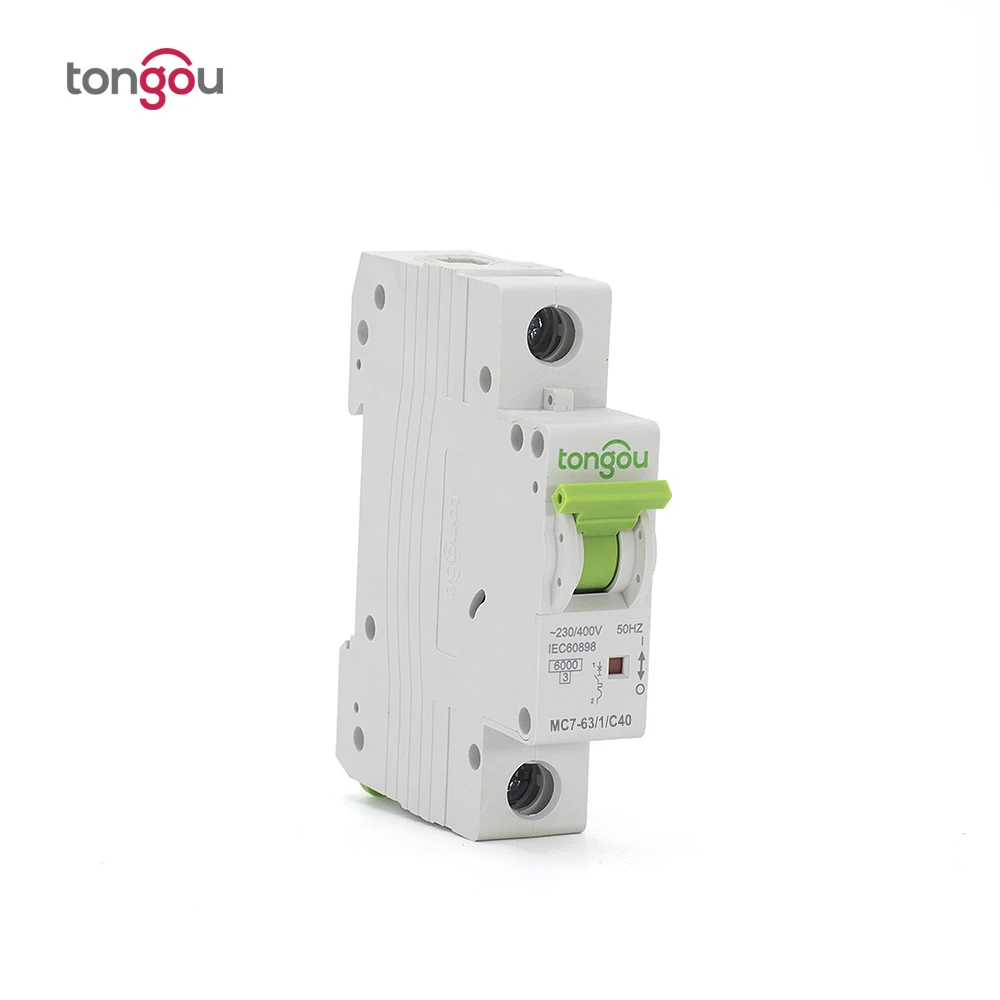 1 Pole C40 6KA Circuit Breaker 110V/220V/240V 18mm MCB TOMC7 | Обустройство дома
