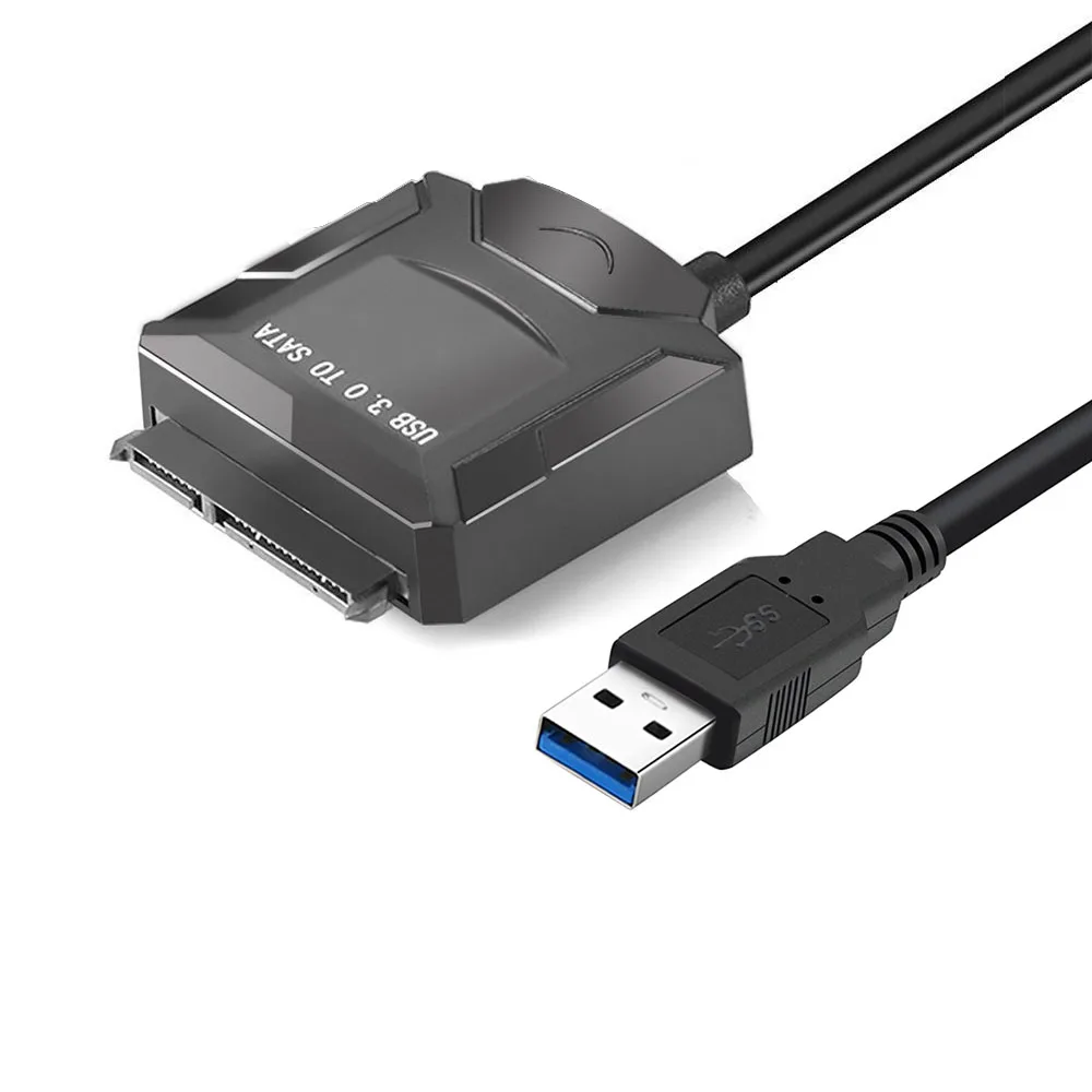 Адаптер SATA III 3 5 ata на USB адаптер 2 дюйма 0 супер скоростной 22-контактный дюймовый