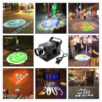 logo projector 30w 50w mini light custom made logo lens retail shop indicate sign instruct notice gobo lens party disco ktv stag