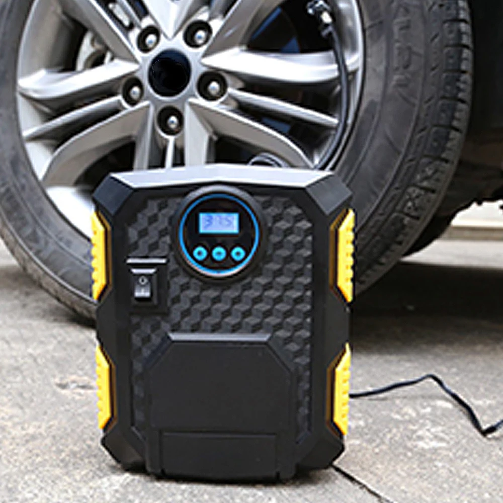 100 PSI цифровой насос для шин DC 12 Вольт 100 PSI цифровой насос для шин автомобильный портативный воздушный компрессор насос автомобильный компрессор для C