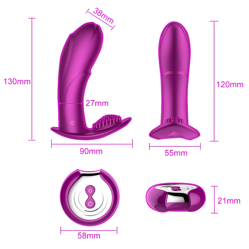 Вибратор беспроводной пульт дистанционного управления g-точка Клитор носимый