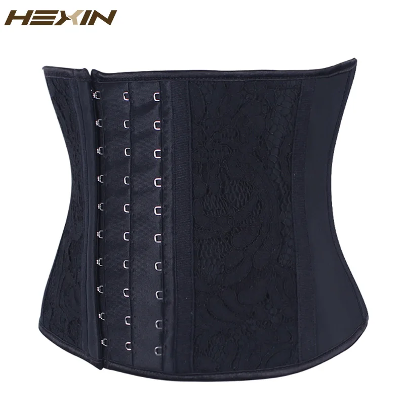 HEXIN 100% латексные тренировочные моделирующие корсеты для тела талии женский