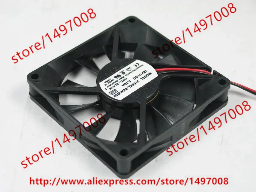 NMB-MAT 3106KL-04W-B50 C04 DC 12V 0.30A 80x80x15 мм вентилятор охлаждения сервера
