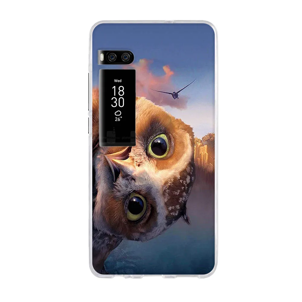 3D чехол с милым животным для Meizu Pro 7, чехол с 3D рисунком, задняя крышка, Мягкий Силиконовый ТПУ для Meizu Pro 7 Pro7, чехол для телефона s - Цвет: 5