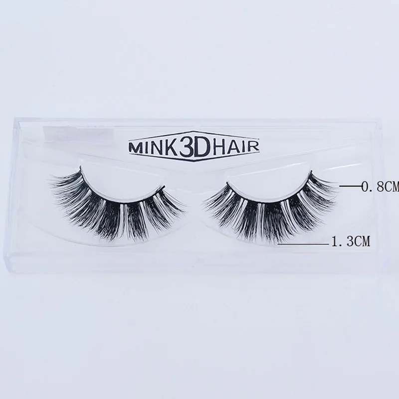 3 pairs D17 3 пары детских хлопковых утепленных колготок на 3D норковые накладные ресницы норковые ресницы плотного натурального крест ручной работы не тестировалось на Поддельные ресницы удлинение ресниц C79 - Длина: 3 pairs D17