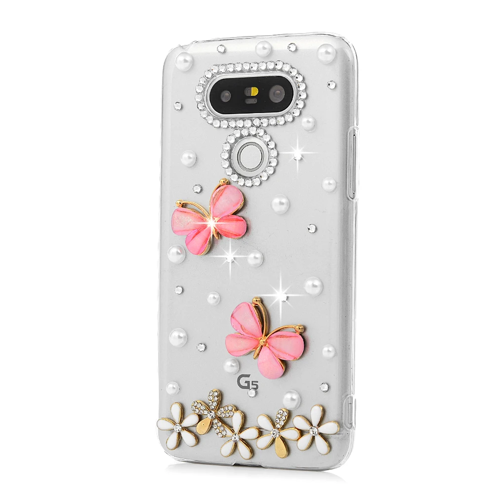 Для LG G7 ThinQ G5 G6 Q6 Q60 X Power 2 Q8 V30 + W30 Pro W10 V20 G8 G8S G4 K8 K10 2017 роскошный чехол со стразами