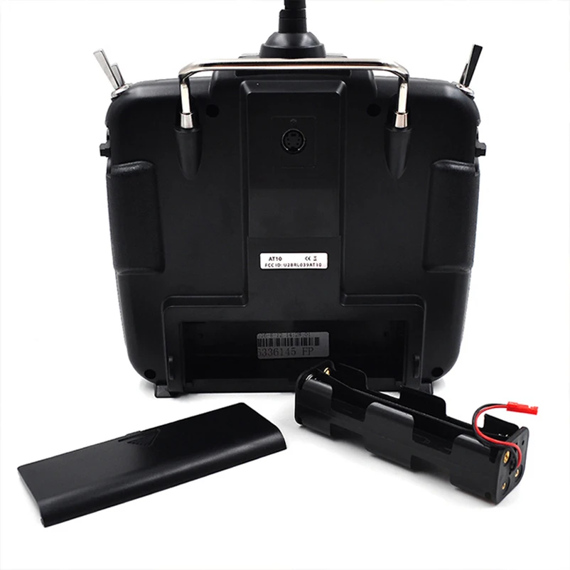 AT10 II 2 4 ГГц 12CH RC передатчик с R12DS приемником Φ для радиоуправляемого вертолета