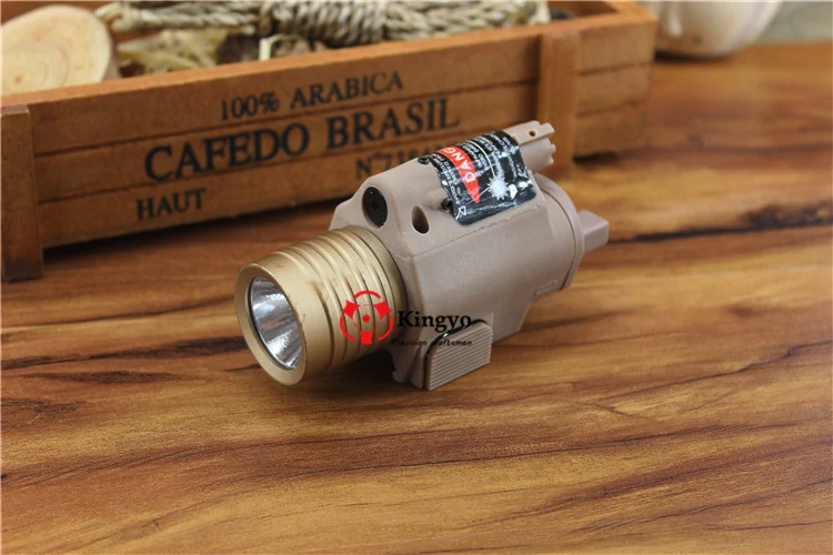 M6 светодиодный тактический вспышки светильник + красный лазер Optronics точность с